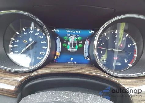 2017 Maserati Quattroporte S Q4 z USA, uszkodzony, nr VIN ZAM56RRA0H1204366